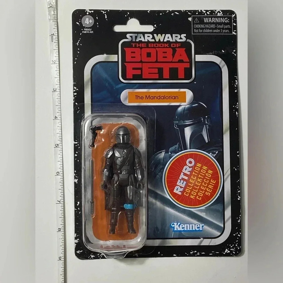 Star Wars - The Book of Boba Fett - The Mandalorian Retro Figure -  BNIB 💫 - Picture 5 of 5